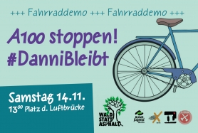 Fahrraddemo #DanniBleibt