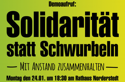 Solidarität statt Schwurbeln