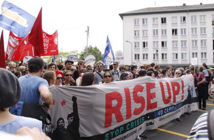 Blockupy-Demo 2012 Blockupy-Demo
