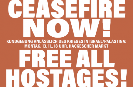 Ceasefire now - free all hostages Ceasefire now - free all hostages