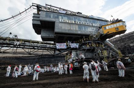 Ende Gelände 2016 Kohlebagger Besetzung Ende Gelände 2016 Kohlebagger Besetzung