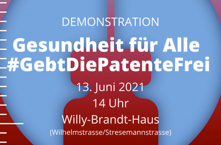 #GebtDiePatenteFrei #GebtDiePatenteFrei