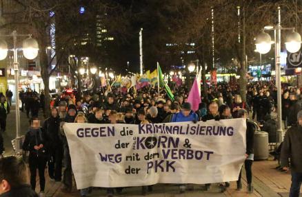 Hannover: Demo wegen Kornrazzia 12.02.2016 Hannover: Demo wegen Kornrazzia 12.02.2016