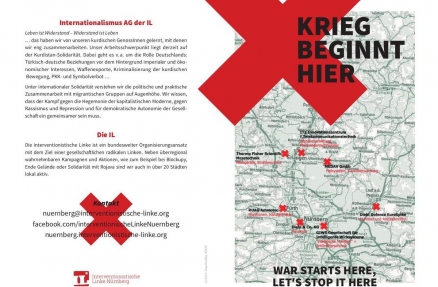 Krieg beginnt hier - in Nürnberg Krieg beginnt hier - in Nürnberg