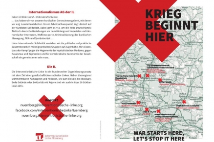 Krieg beginnt hier - in Nürnberg